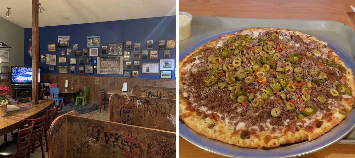 The Pizza Place Menu